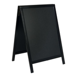 ***KEVÄTTARJOUS*** A-teline (katustandy) liitutaulu 55x85cm Black Line 