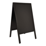 A-teline (katustandy) liitutaulu 70x125cm Black Line ***SYYSTARJOUS***