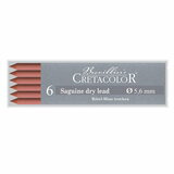 Cretacolor Artist 5,6 mm verenpunainen 6 kpl  