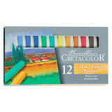 Cretacolor Hard Pastel Nature, kovat pastelliliidut 12kpl 