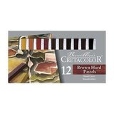 Cretacolor Ruskea Pastelli, kovat pastelliliidut 12kpl  