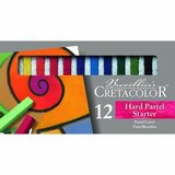 Cretacolor Hard Pastel Starter, kovat pastelliliidut 12kpl