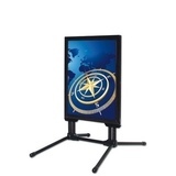 Ulkomainosteline Wind-Line Budget B1 (70x100cm) musta