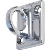 Rajausköyden seinäkiinnike kromi 