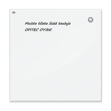 Lasikirjoitustaulu valkoinen 45x45cm ***POISTOTARJOUS***