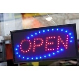 Led-kyltti 48x24 cm OPEN