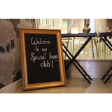 Liitutaulu 75x100 cm Kulta