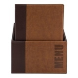 Menukansio A4 TRENDY ruskea 20 kpl + boxi 