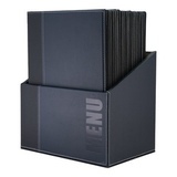 Menukansio A4 TRENDY sininen 20 kpl + boxi 