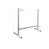 Pisarasuoja sivuseinäkkeillä  100x65 cm 3 mm ***TALVITARJOUS***