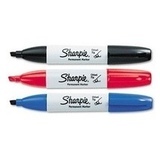 Sharpie Chisel Tip 3 - 5,3 mm permanent huopakynä sininen