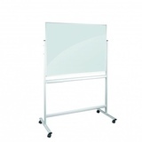 Siirtotaulu 1200x900 mm lasipinnalla valkoinen 