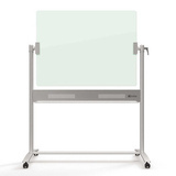Siirtotaulu 1200x900 mm Diamond Glass valkoinen