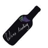 Siluetti liitutaulu Pullo +liitutaulukynä