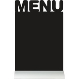 Siluetti liitutaulu MENU +liitutaulukynä