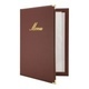 Menukansio A4 Securit® Classic viininpunainen