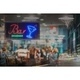 Led-kyltti 48x24 cm BAR
