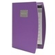 Menukansio A4 Rio Collection violetti 10kpl