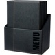 Menukansio A4 TRENDY musta 20 kpl + boxi