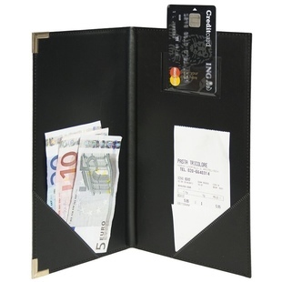 Laskukansio Securit® Classic musta 23 x 13 cm