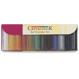 Cretacolor Art Chunky 12 kpl värilajitelma 