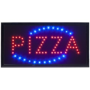 Led-kyltti 48x24 cm PIZZA