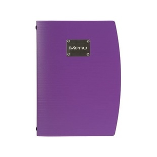 Menukansio A4 Rio Collection violetti 10kpl