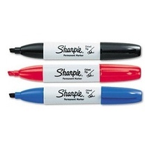 Sharpie Professional Chisel Tip 3 - 5,3 mm permanent huopakynä sininen