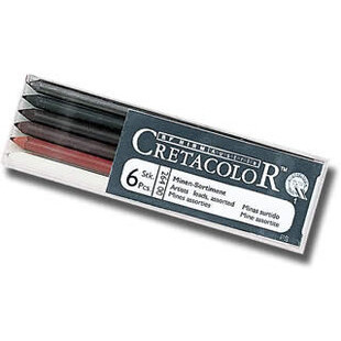 Cretacolor Artist 5,6 mm värilajitelma 6 kpl